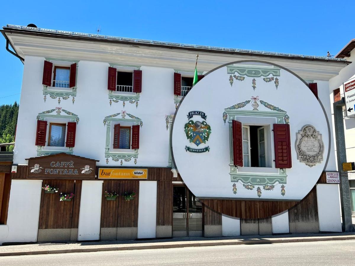 فندق Palazzo Cervesato: Camera Regina Margherita سانتو ستيفانو دي كادوري المظهر الخارجي الصورة